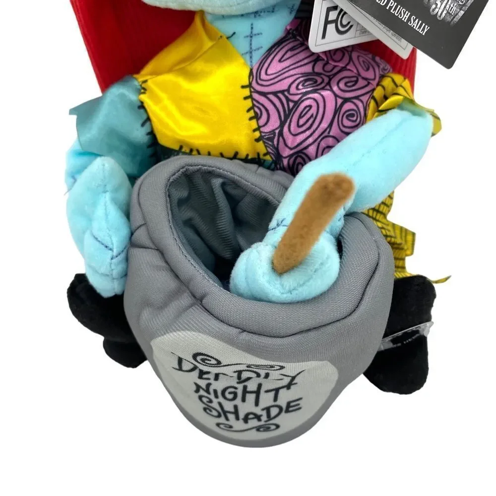 The Nightmare Before Christmas Sally Animated Musical Plush New